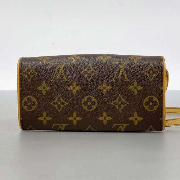 LOUIS VUITTON Authentic Brown Monogram Pochette Shoulder Bag